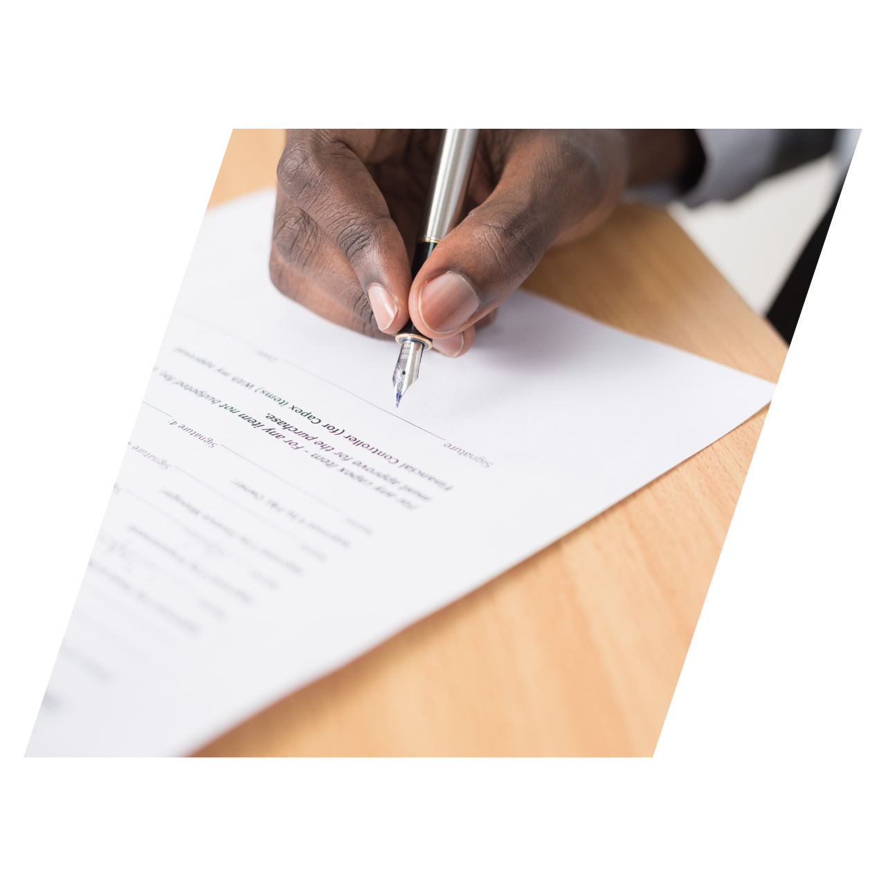 Arbeitsvertrag unterschreiben